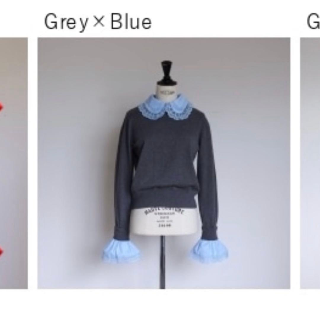 新品タグ付きgypsohilaジプソフィア レース ニット yori bibiy - メルカリ