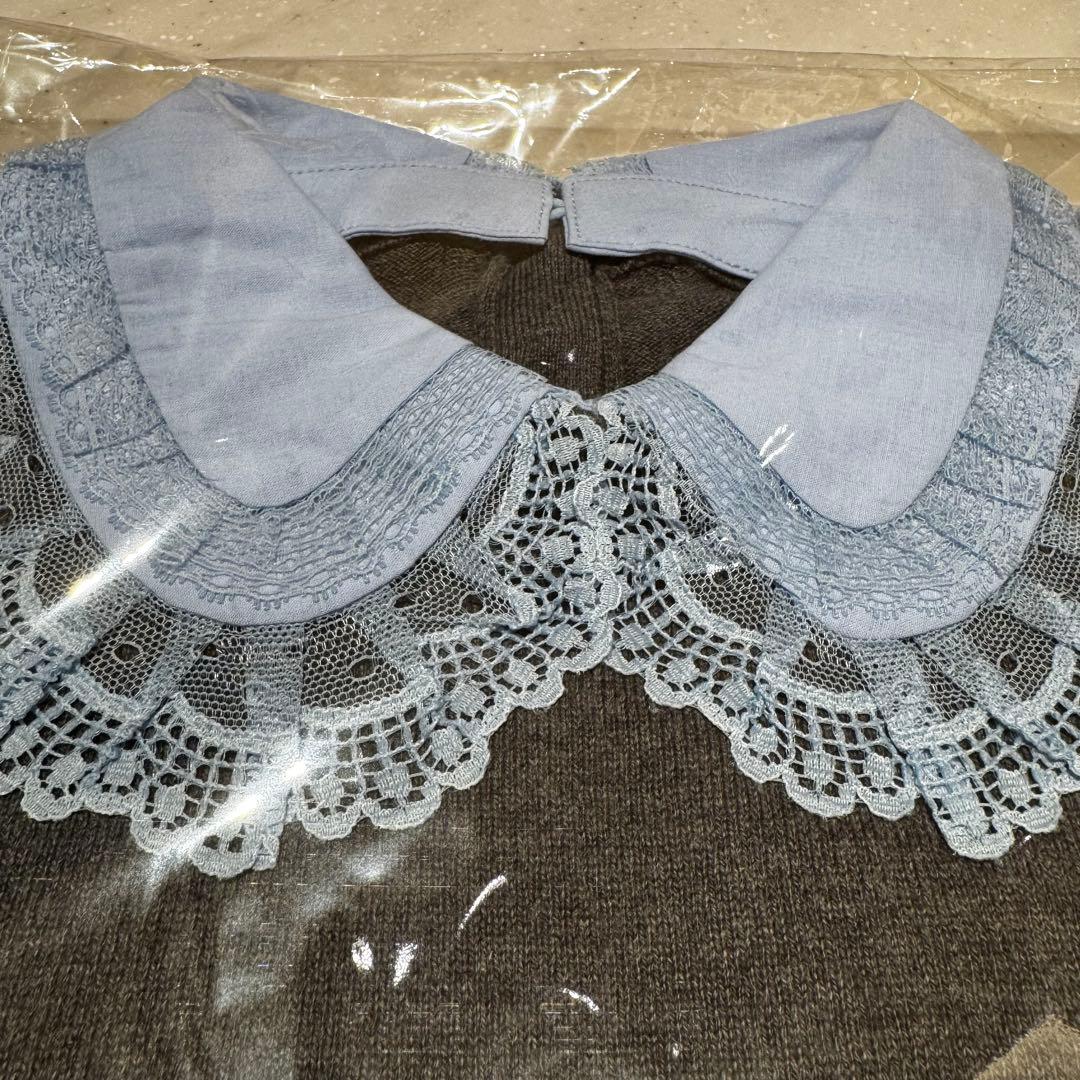 新品タグ付きgypsohilaジプソフィア レース ニット yori bibiy - メルカリ