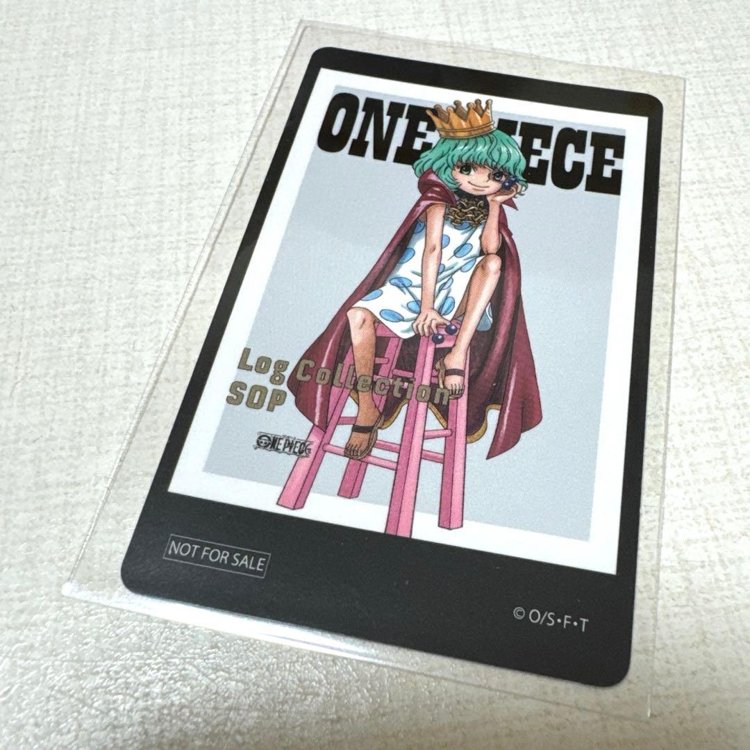 ワンピース ログコレクションステッカーしらほし&レベッカ&シュガー