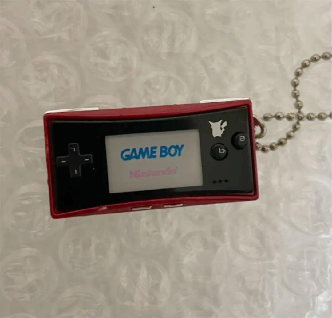 ゲームボーイミクロ キーホルダー ミニチュア ガチャガチャ フィギュア
