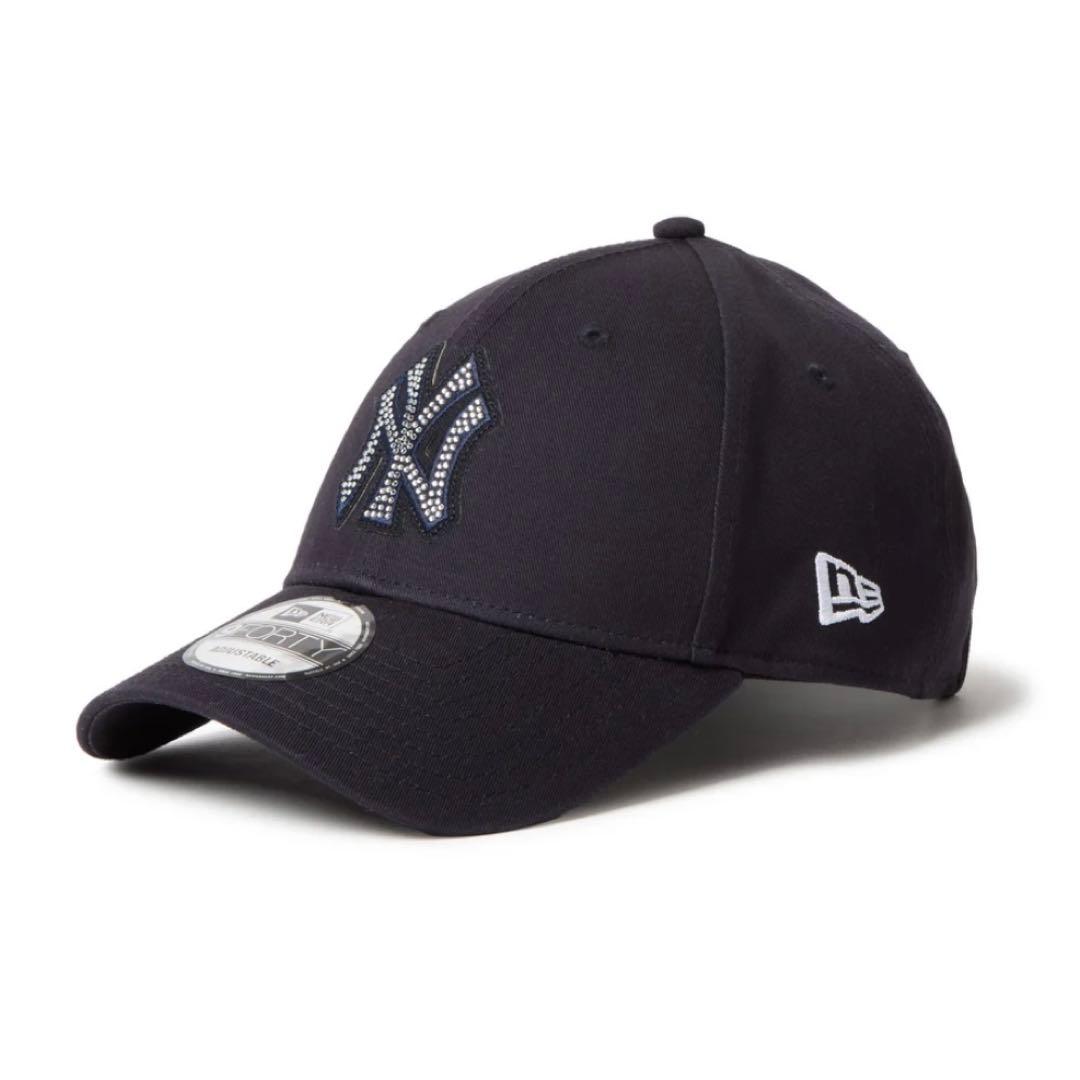 ニューエラ 9forty Rhinestone ヤンキース ネイビー
