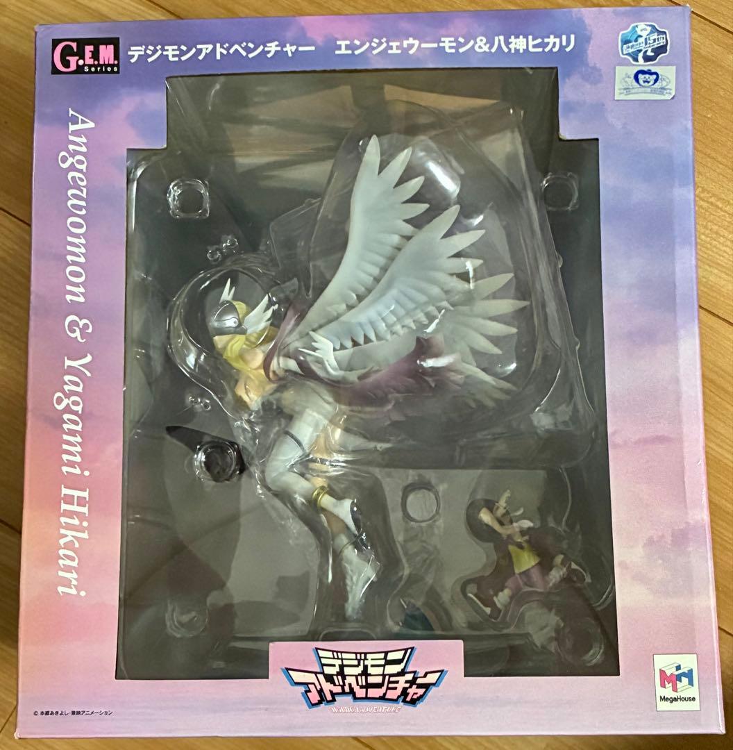 エンジェウーモン&八神ヒカリ　デジモンアドベンチャー　フィギュア　G・E・M