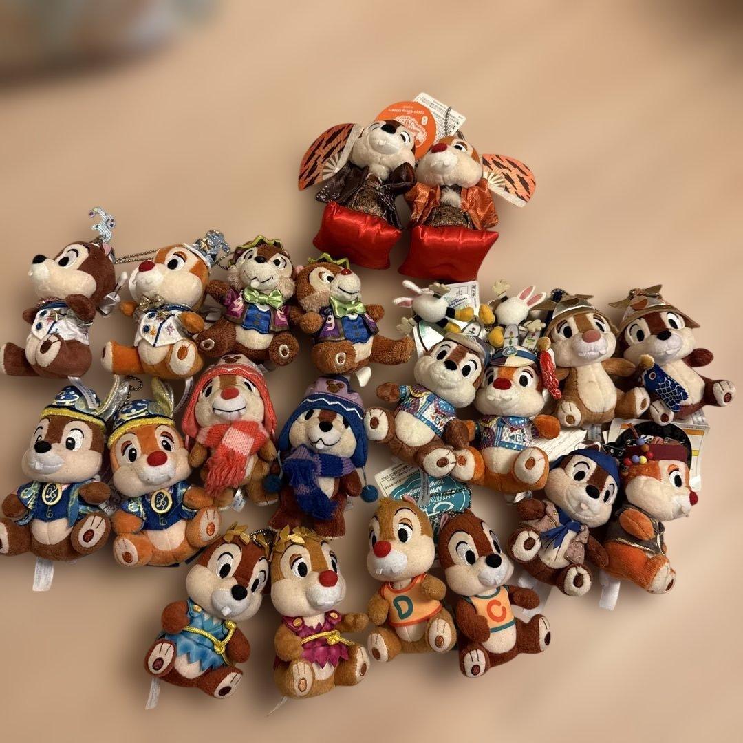 チップとデール ぬいば　まとめ売り