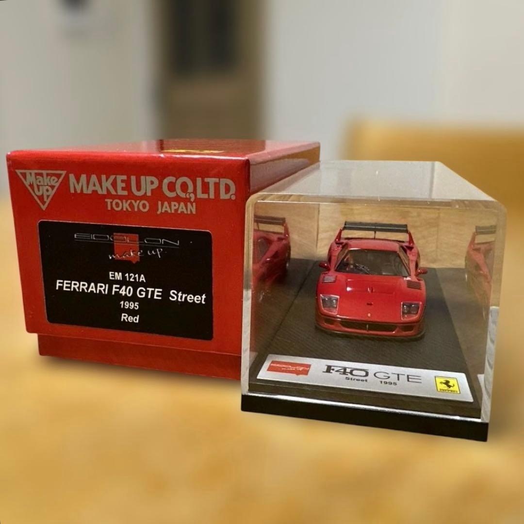 アイドロン】 FERRARI F40 GTE Street 1995 red - メルカリ