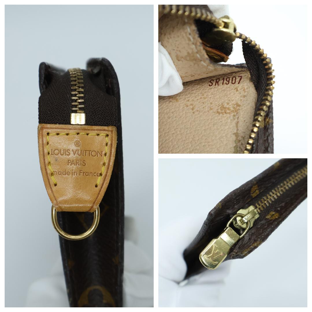 美品 ルイヴィトン モノグラム ポーチ バケットポーチ マルチポーチ