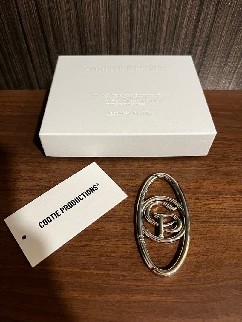 COOTIE PRODUCTIONS シルバーキーリング　カラビナ
