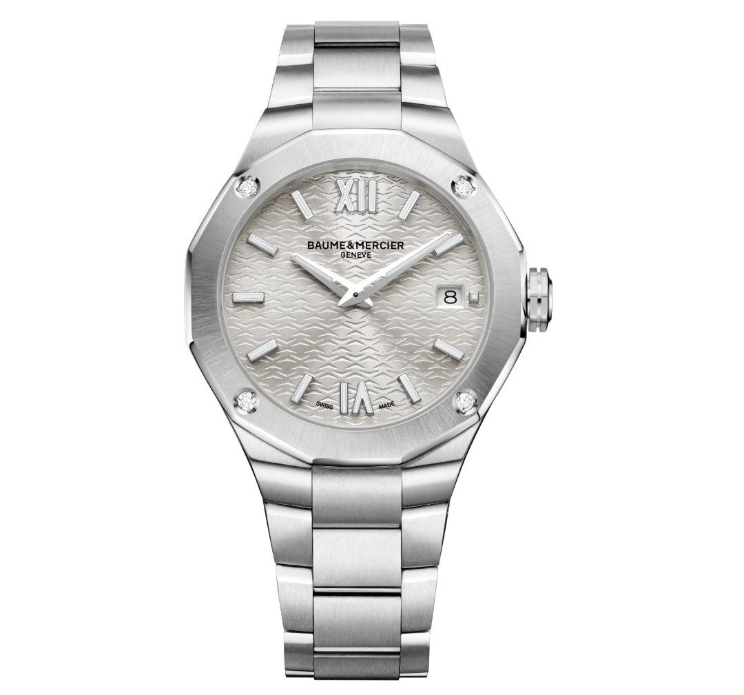 美品 ボーム＆メルシエ リビエラ 36mm MOA10614 箱・保証書付 リビエラ - M0A10661 自動巻き 36mm｜ボーム＆メルシエ – oomiya 公式