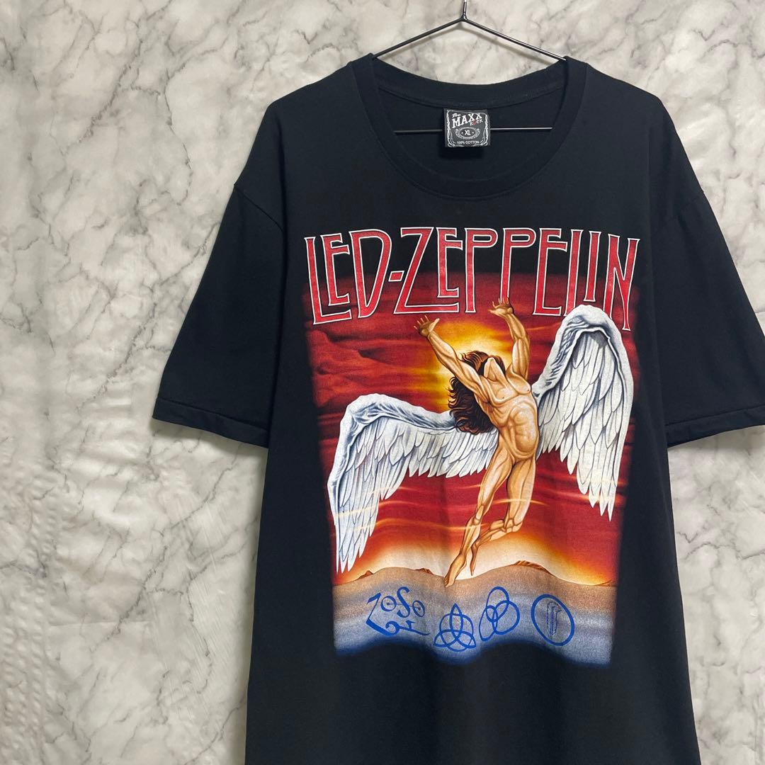 THE MAXX ROCKバンドTシャツ レッドツェッペリン バックプリントXL