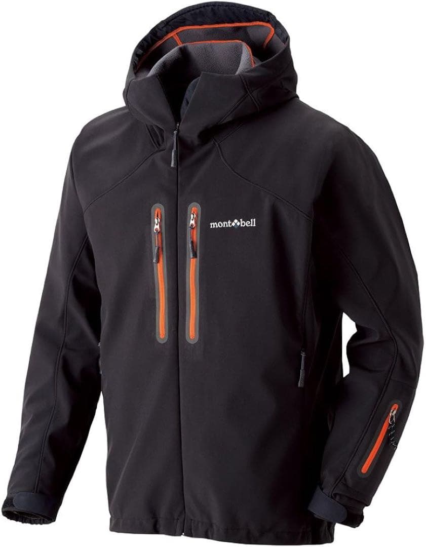 montbell モンベル パウダーシェッドパーカ メンズ L ブラック アウトドア ジャケット パウダーシェッド パーカ Men's メンズ 1106570