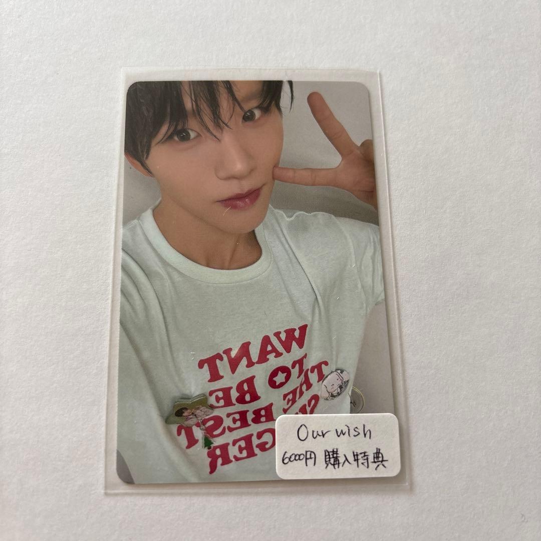 nct wish ジェヒ トレカ 6000円 購入特典 - メルカリ