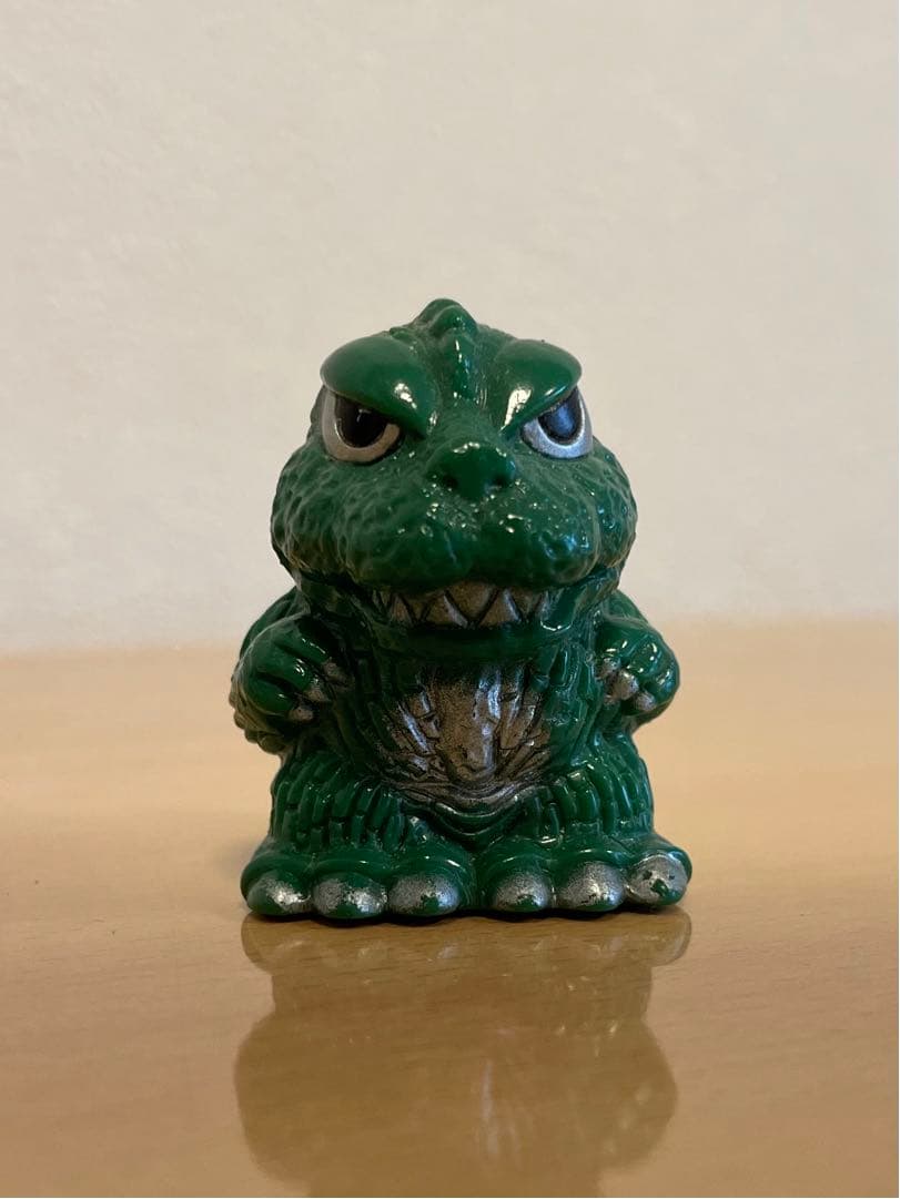 レトロ レア ゴジラ 指人形 4個セット GODZILLA 平成 昭和 ソフビ