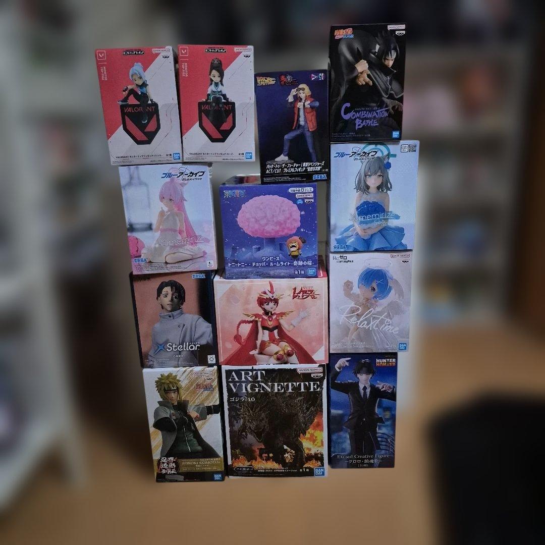 ブルアカ　リゼロなど　フィギュア13体セット　まとめ売り