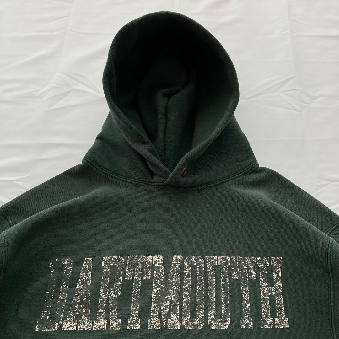 ピピン 緑 ダートマス 80's チャンピオン リバースウィーブ XL 80s USA製 Championチャンピオン ワンポイント リバースウィーブ