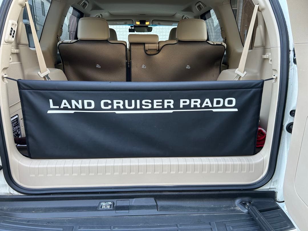 ランドクルーザープラド 純正ラゲッジカバー&シート