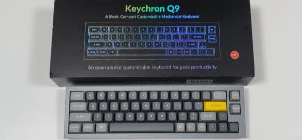 【超美品】Keychron Q9 コンパクト60％サイズ・メカニカルキーボード