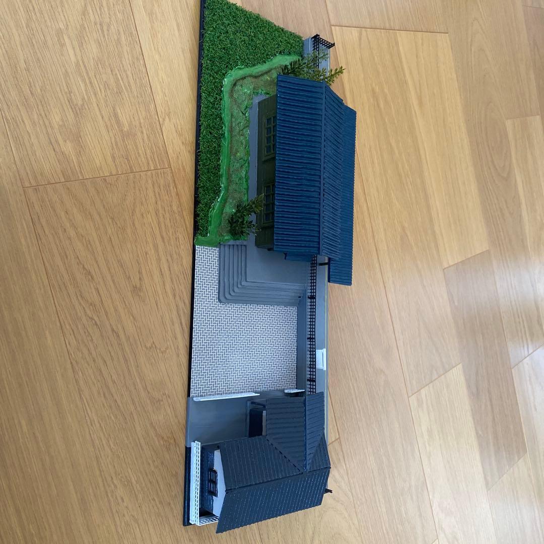 HOゲージ ローカル駅と駅前ジオラマセット - メルカリ