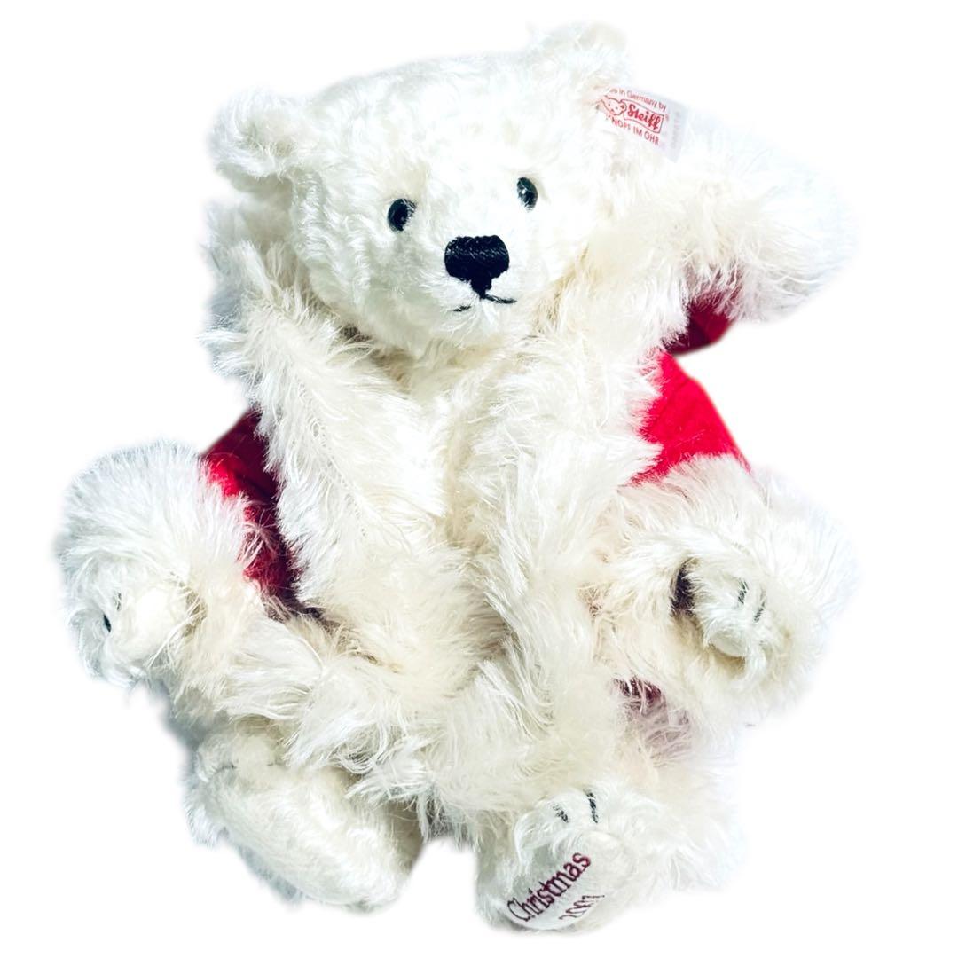 シュタイフ テディベア クリスマス 2001 サンタクロース 箱 証明書付