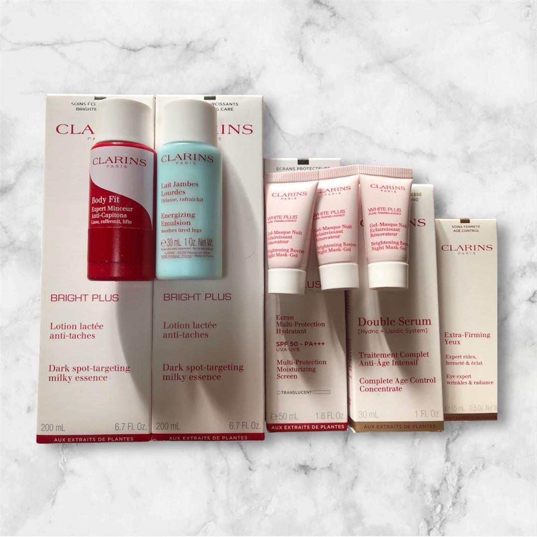 クラランス ブライトプラス ローション／ダブルセーラムEX／アイセラム