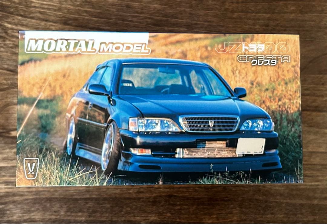 MORTAL 1/64 トヨタ クレスタ カスタム ドリ仕様 ブルー 青 - メルカリ
