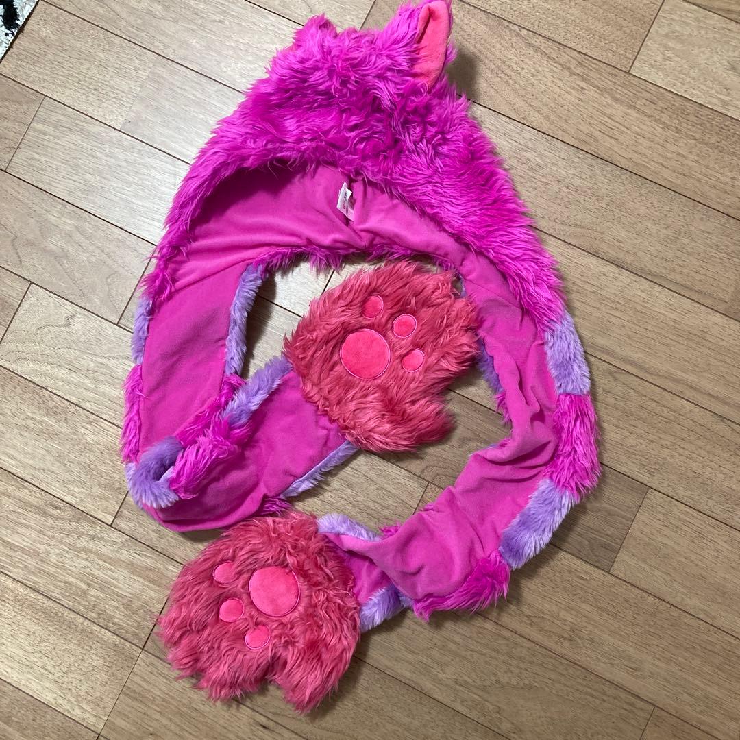 東京ディズニーリゾート 猫耳スカーフ ディズニー行ってきた🤍 今年はふわふわの可愛いカチューシャにしたよ