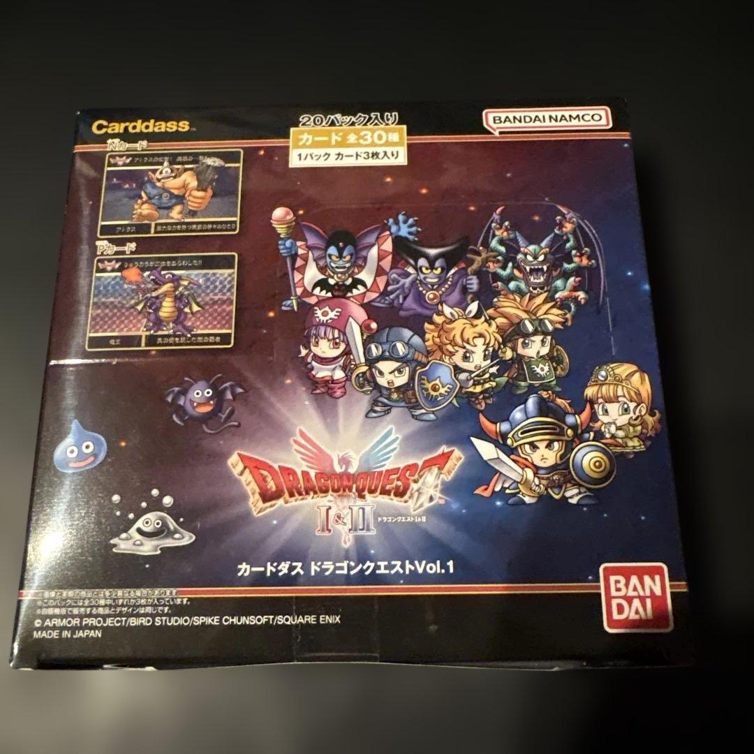 未開封】カードダス/ドラゴンクエストvol.1/BOX - メルカリ