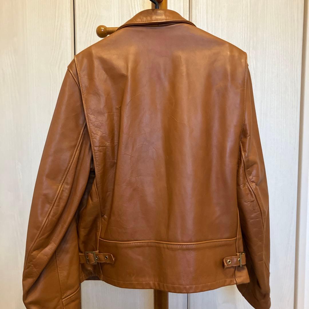 ショット レザージャケット トラッカー シングル キングサイズ 44
