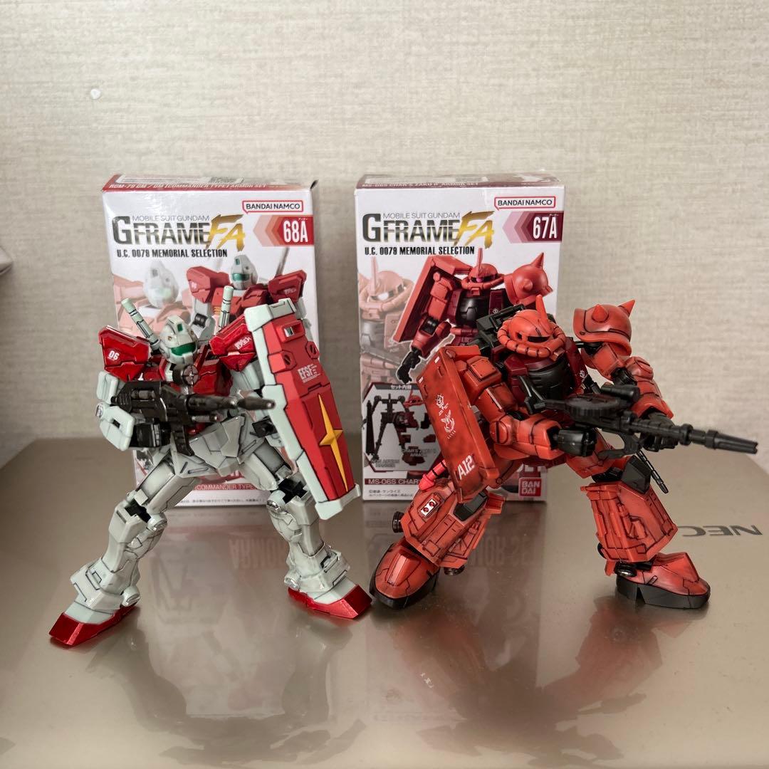 ファーストガンダム　gフレームfaメモリアルセレクション ファーストガンダム gフレームfaメモリアルセレクション 機動戦士