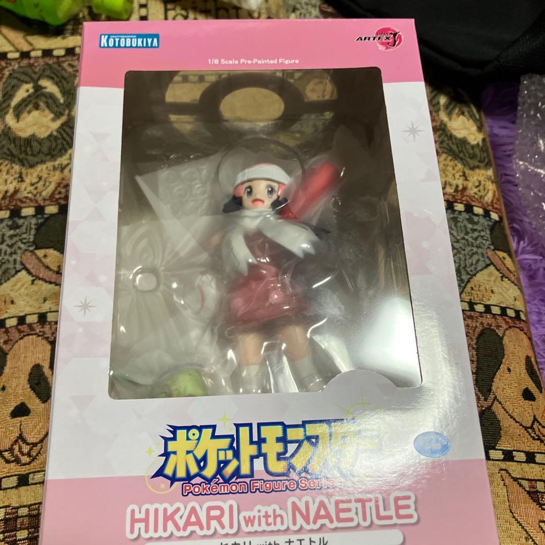 ARTFX J ヒカリ with ナエトル スケールフィギュア ARTFX J 『ポケットモンスター』シリーズ ヒカリ with ナエトル 1/8