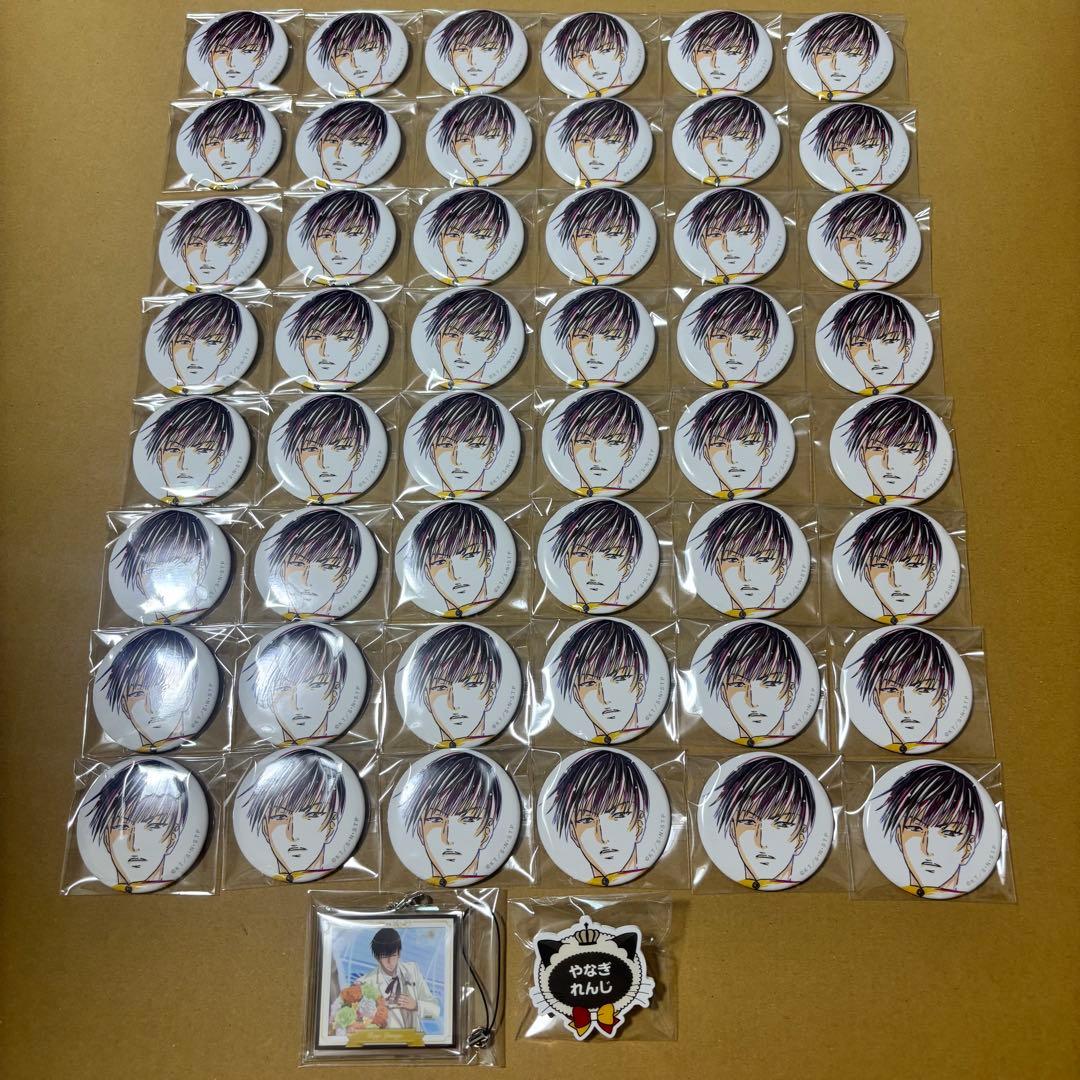 テニプリ テニスの王子様 柳蓮二 缶バッジ まとめ売り 痛バ ネームバッジ