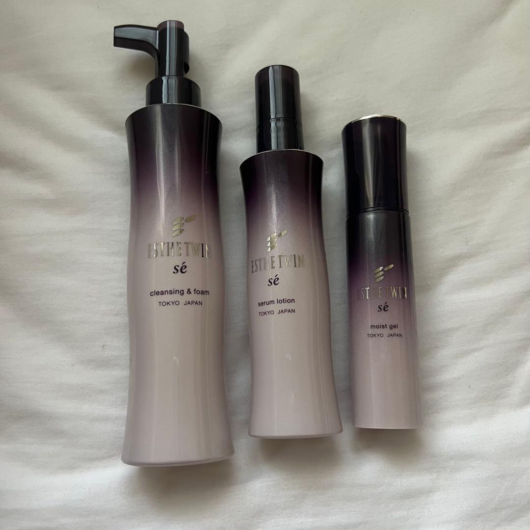 エステツインSE クレンジング×化粧水×ジェル
