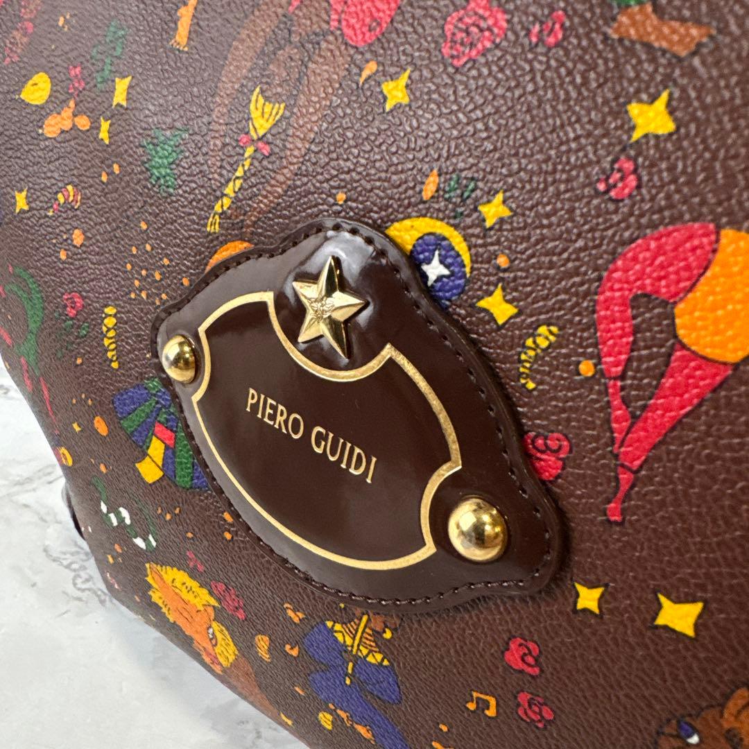 訳あり PIERO GUIDI ピエログイディ PVCレザー ショルダーバッグ