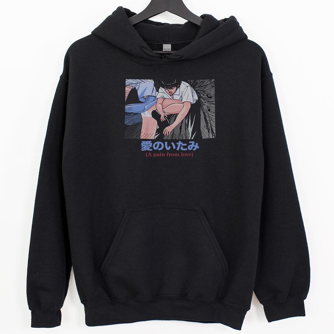 XL 愛のいたみ パーカー あのちゃん kikillo 黒 ano 愛の痛み - メルカリ