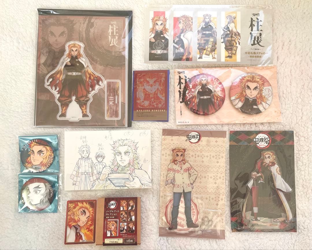 鬼滅の刃 煉獄杏寿郎 アクリルスタンド 缶バッジ その他 まとめ売り 鬼滅の刃 推し隊士バッジコレクション/煉獄杏寿郎【2025年5月9日発売】