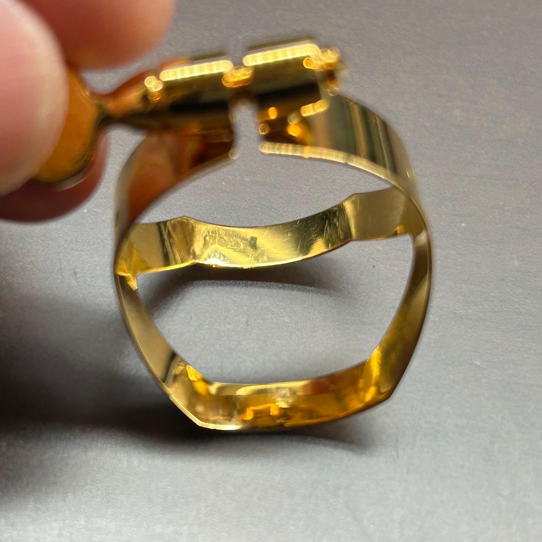 一点物 SELMER アルトサックス用リガチャー GP 中古美品 SELMER