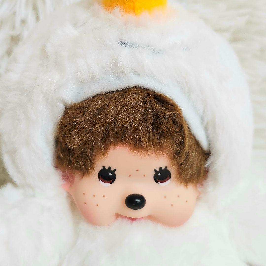 モンチッチ キャラクター ぬいぐるみ 雪だるま 着ぐるみ おしゃぶり