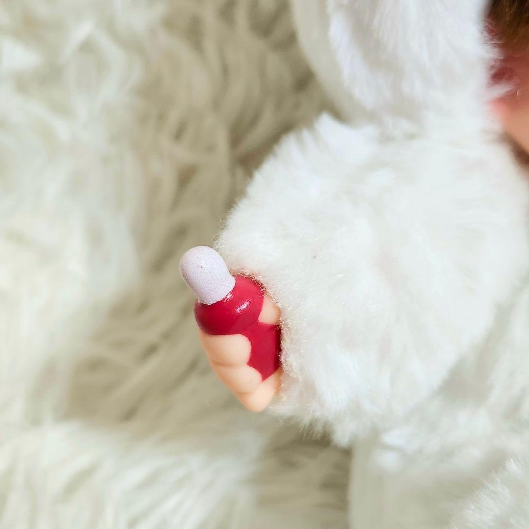 モンチッチ キャラクター ぬいぐるみ 雪だるま 着ぐるみ おしゃぶり