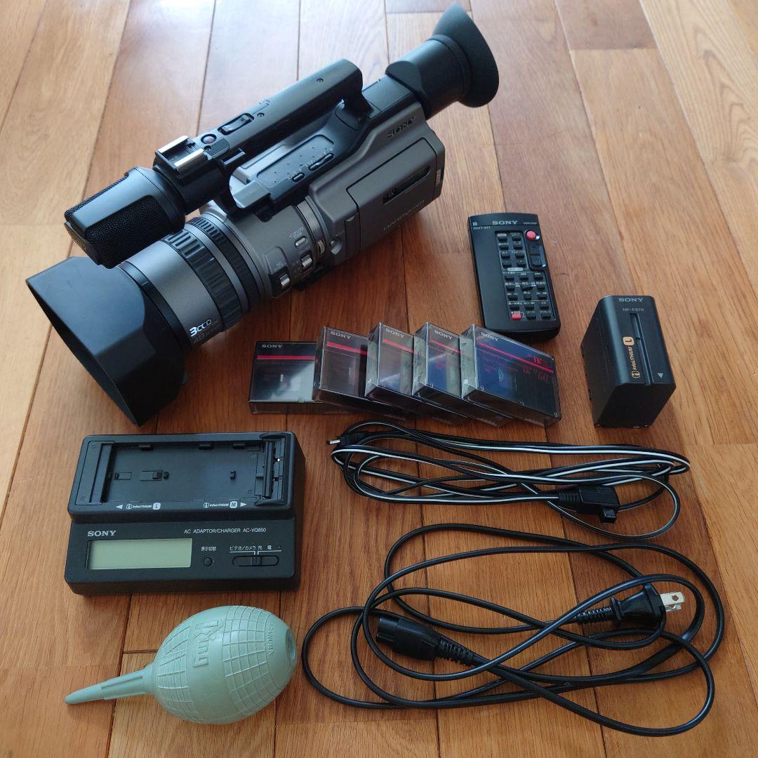 動作OK 美品 SONY DCR-VX2100 HANDYCAM ビデオカメラ Yahoo!オークション -「sony vx2100」(デジタルビデオカメラ) (ビデオ