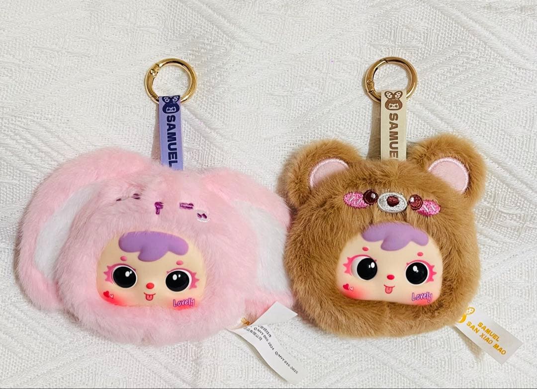 大人気サミュエル Samuel ぬいぐるみ携帯ミラー2個セット - メルカリ