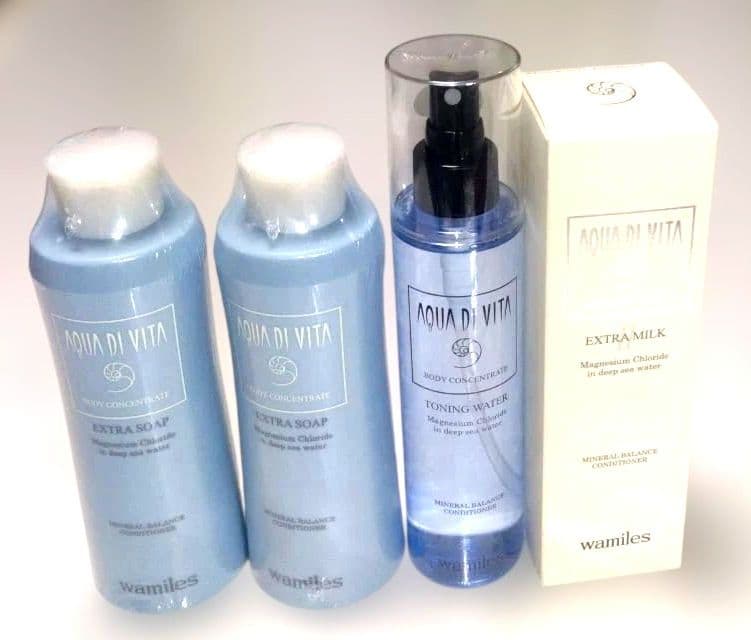 ⭐️ワミレス　ボディソープ２点。トーニングウォーター、ボディミルク各１点。