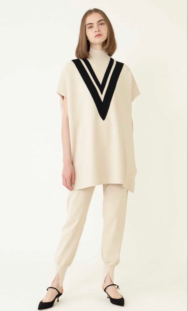 はな　完売品　ルフィル　ヴィスニットラインジレ　ベスト