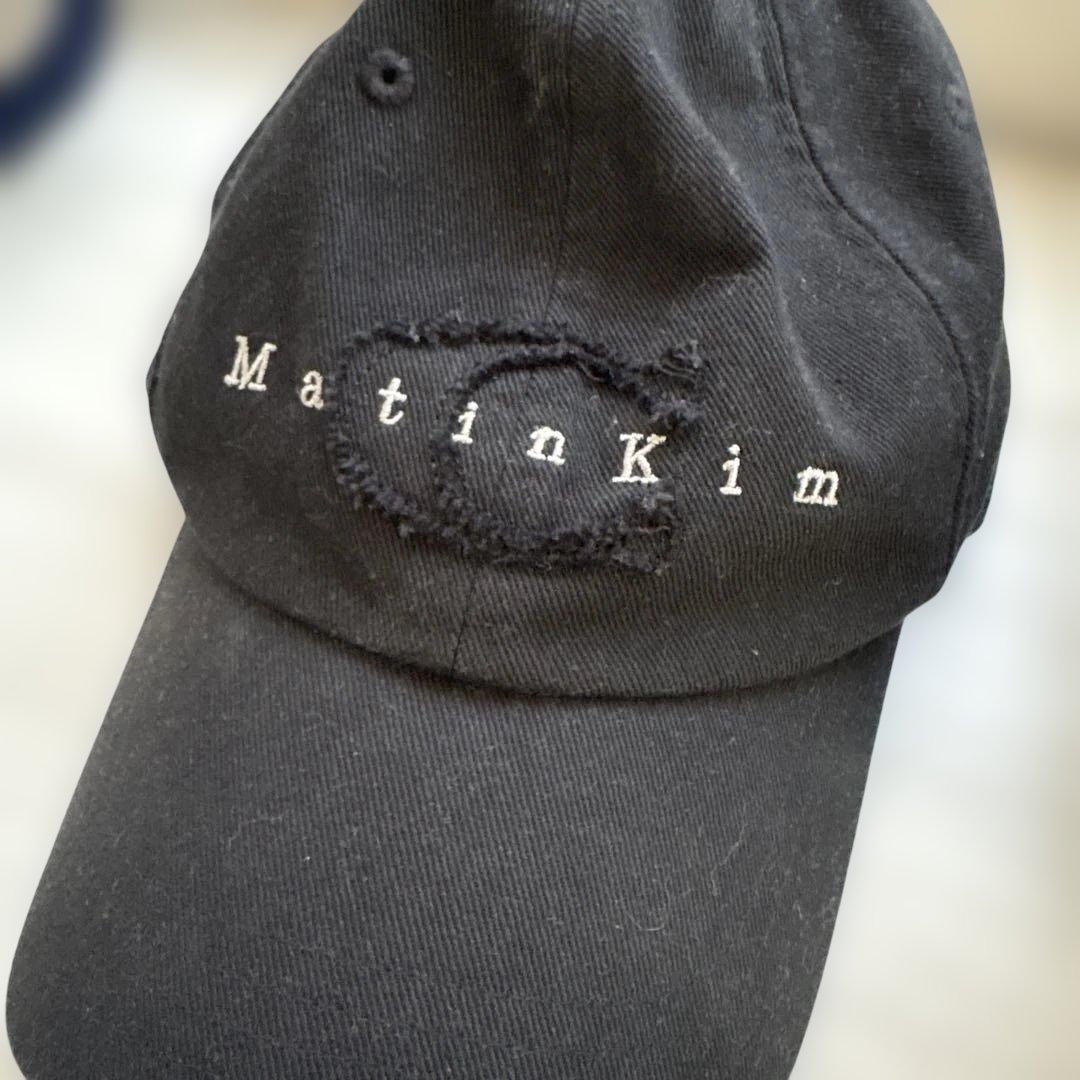 Matin Kim COACHコラボ ブラックキャップ