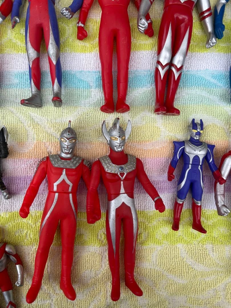 匿名配送】ウルトラマン ソフビ まとめ売り 怪獣 特撮 ヒーロー