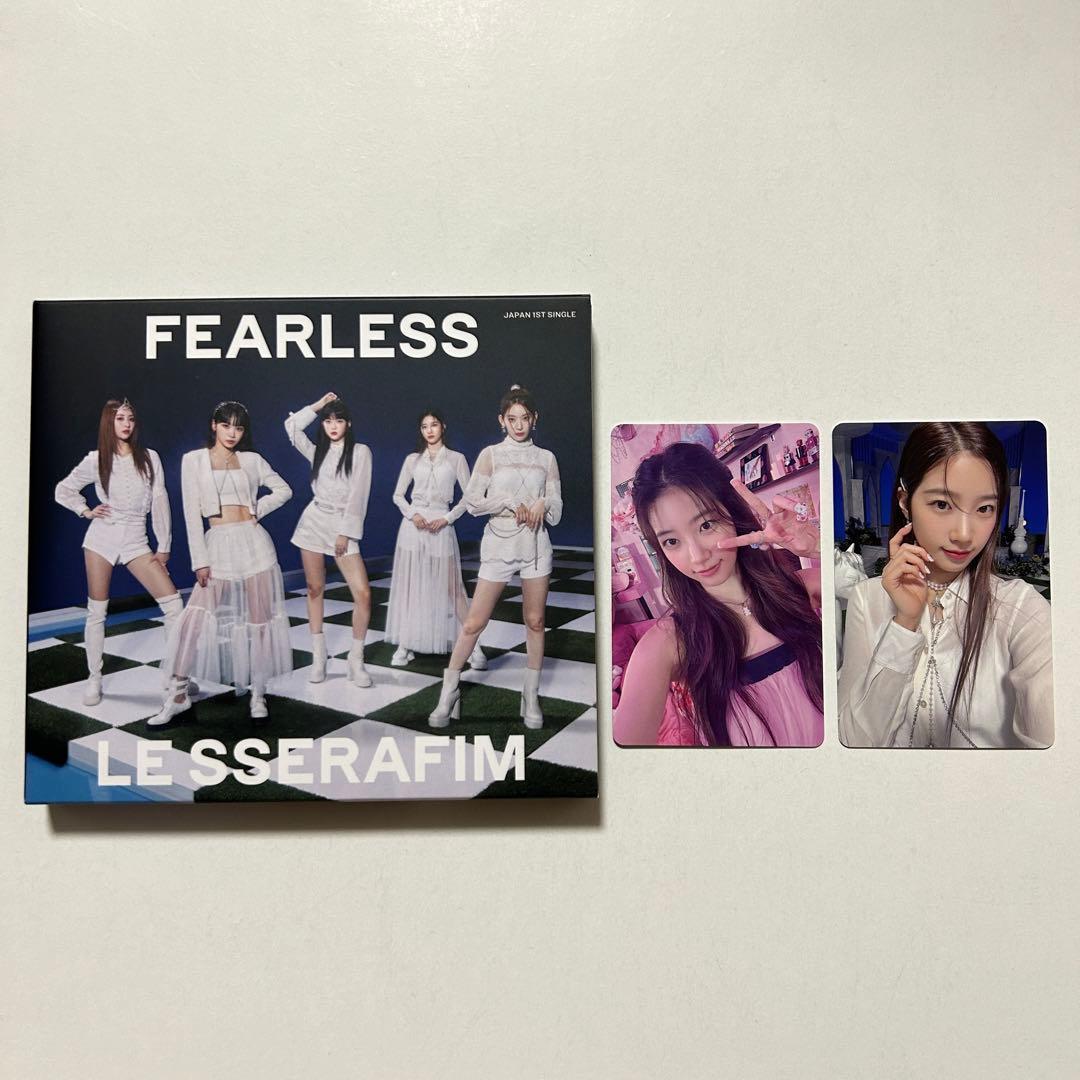 LESSERAFIM カズハ FEARLESS アルバム トレカ 04 10 - メルカリ