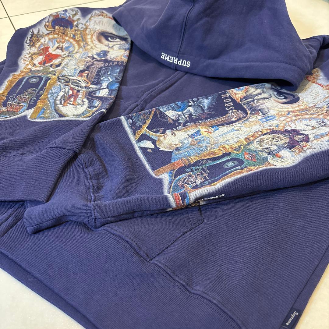 Supreme x Michael Jackson Hooded Navy S - メルカリ