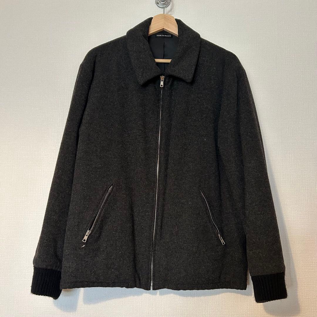 90s agnes b. HOMME wool zip jacket フランス製