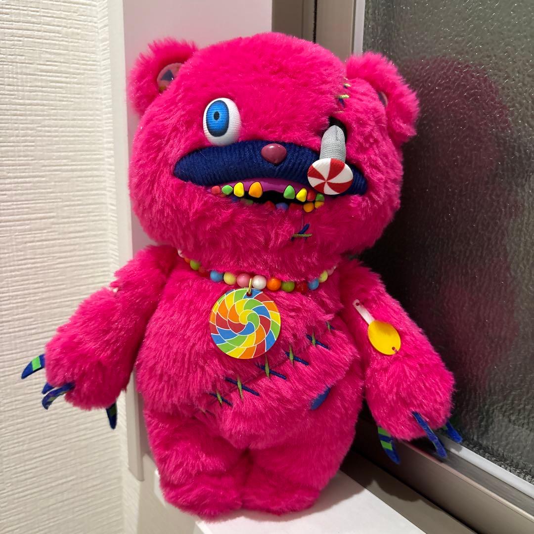 USJ ハミクマ キャンディ ぬいぐるみ ピンク 匿名配送】USJ ハミクマ キャンディ ぬいぐるみキーホルダー - メルカリ