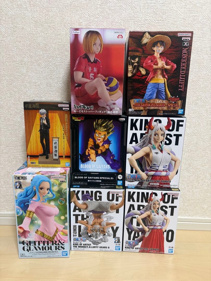 未開封 ジャンプフィギュア 8体セット Vジャンプ9月特大号の応募者全員サービスに「S.H.Figuarts スーパー