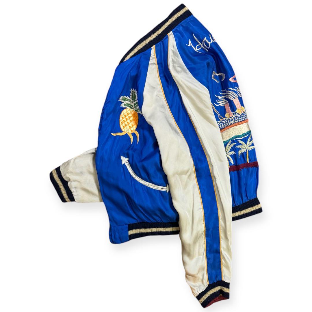 港商 東洋 スペシャルエディション リバーシブル サテン スカジャン