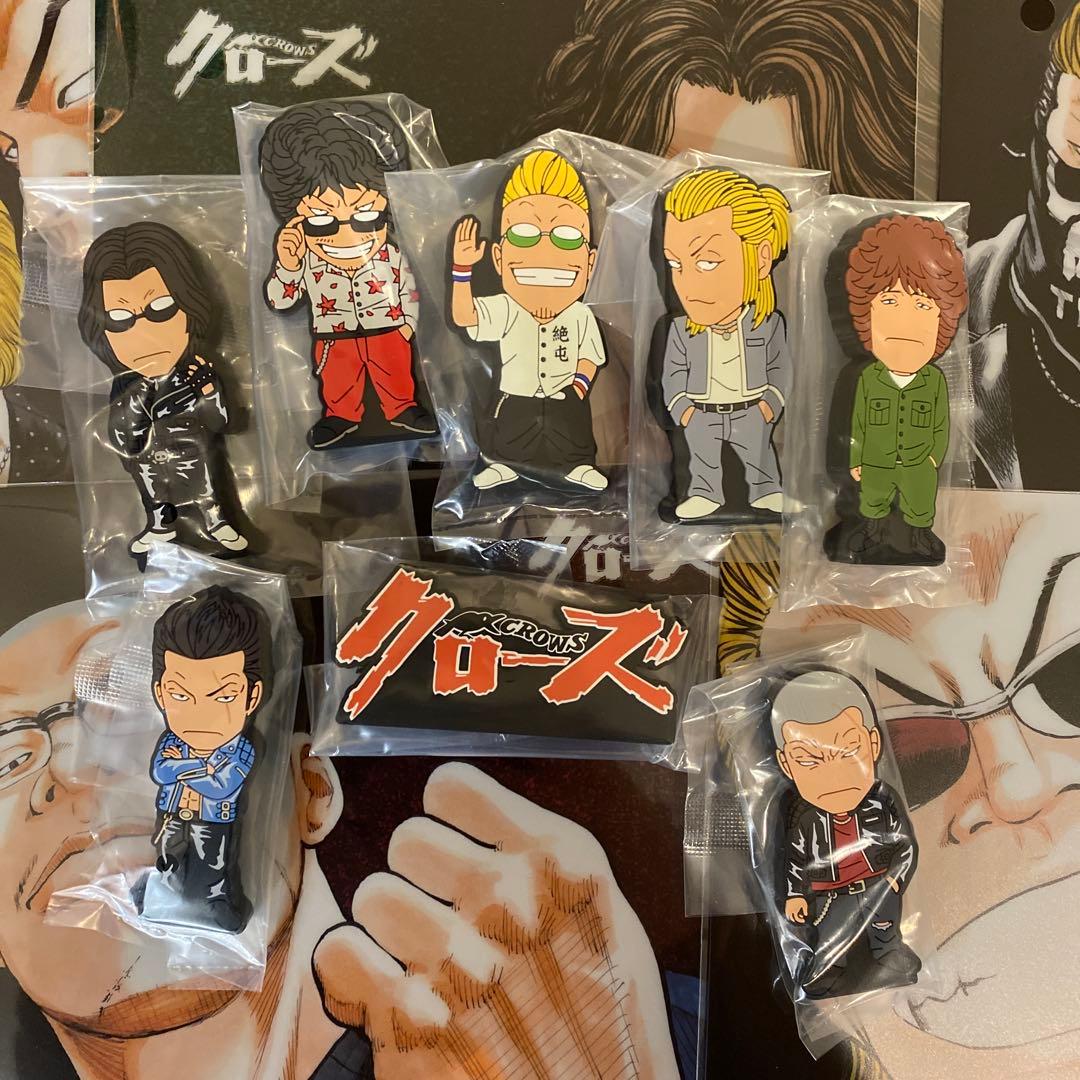 一番くじ クローズ さすらいの鴉たち D賞 I賞8個 H賞22個 F賞3個セット