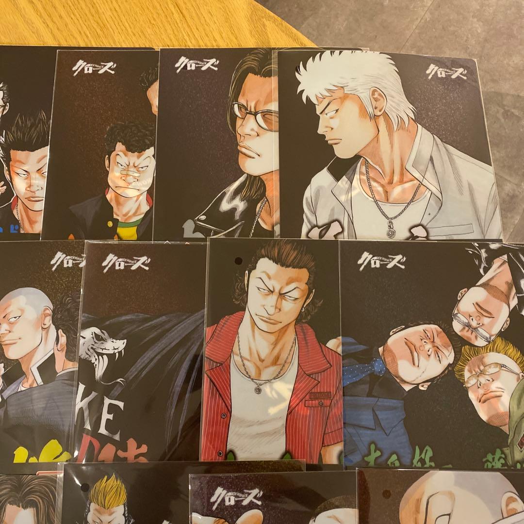 一番くじ クローズ さすらいの鴉たち D賞 I賞8個 H賞22個 F賞3個セット